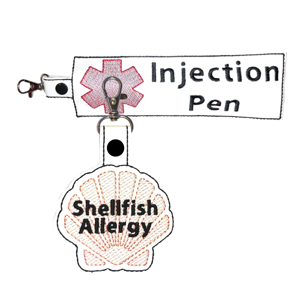Shellfish Allergy Bag Tag