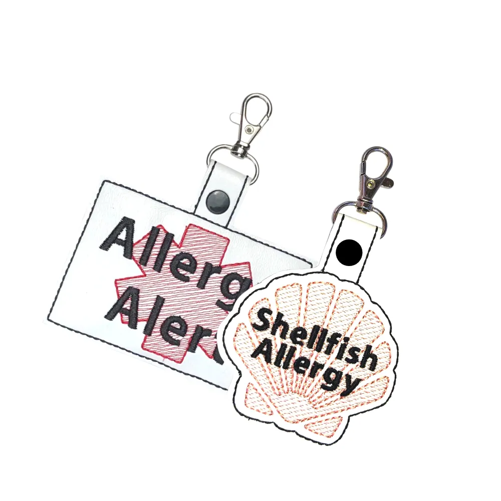Shellfish Allergy Bag Tag