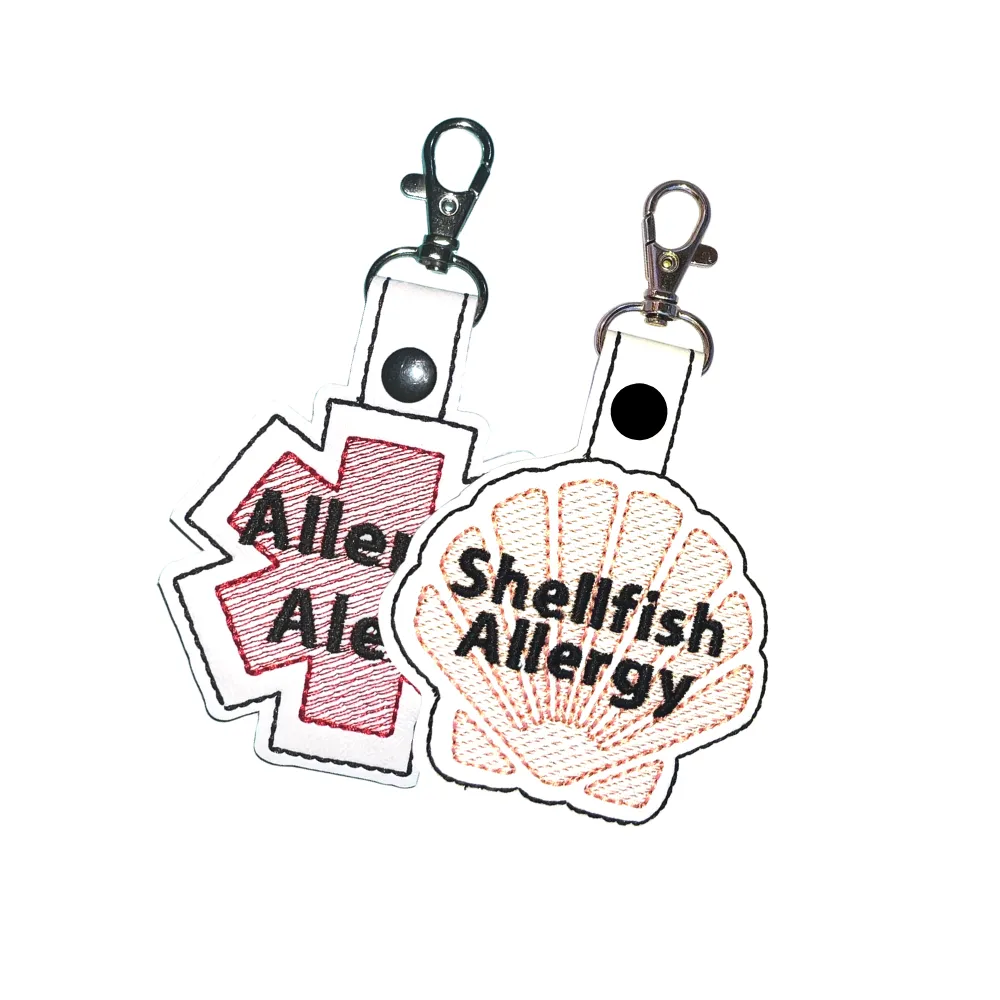 Shellfish Allergy Bag Tag