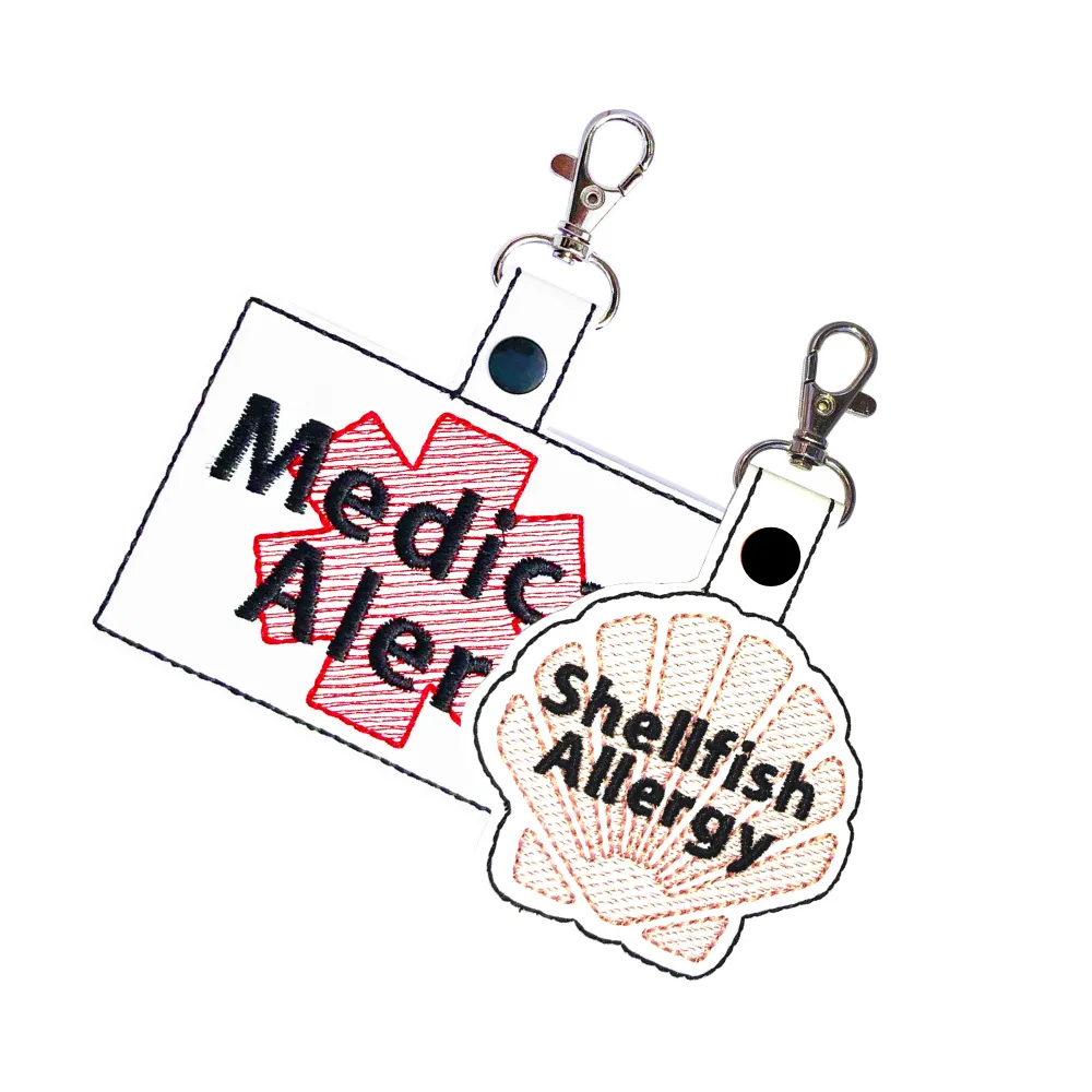 Shellfish Allergy Bag Tag