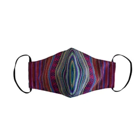 Sustainable Multicolor Face Mask with Filter Pocket - Guatemala